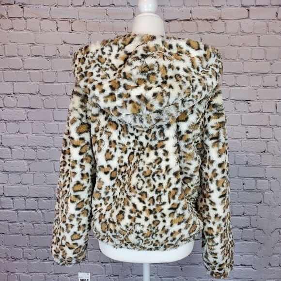 LUCKY Brand Faux Fur Hooded Jacket sz. XS NWT - Picture 8 of 13
